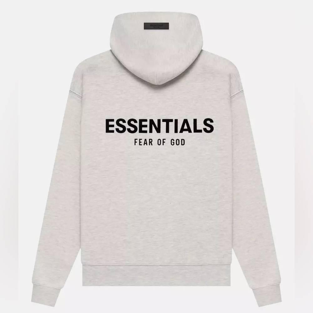 Fear of God Essentials Hoodies Pullover Light Oatmeal